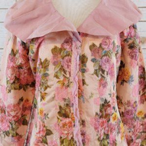 Vintage Italian Ruffle Suit